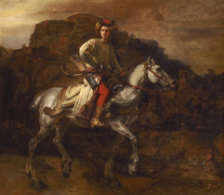 REMBRANDT Harmenszoon van Rijn The Polish rider (mk33) oil painting image